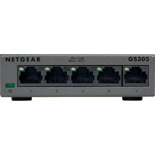 Netgear GS305 5-Port Gigabit Ethernet Unmanaged Switch