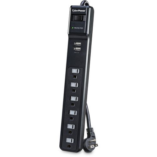 CyberPower P604URC1 6-Outlet Surge Protector + USB