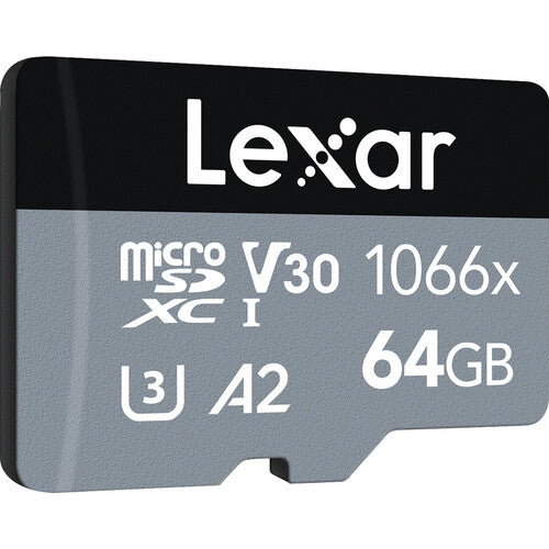 Lexar Professional SILVER Series 1066x microSDXC™ UHS-I Card