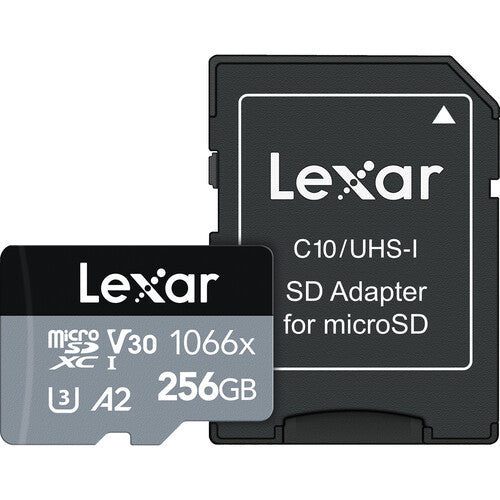 Lexar Professional SILVER Series 1066x microSDXC™ UHS-I Card