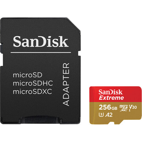 SanDisk Extreme UHS-I microSDXC Memory Card with SD Adapter