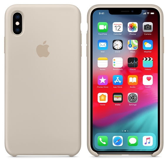 Apple Silicone Case for iPhone X/XS (Stone)