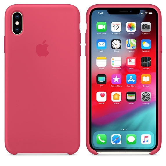Apple Silicone Case for iPhone X/XS (Hibiscus)