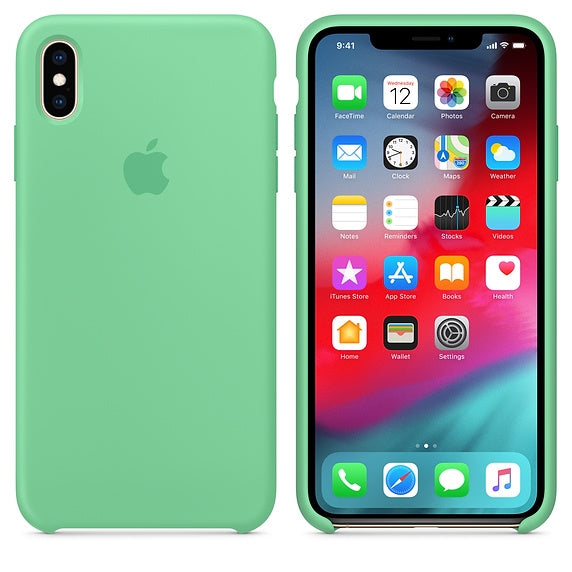 Apple Silicone Case for iPhone X/XS (Spearmint)