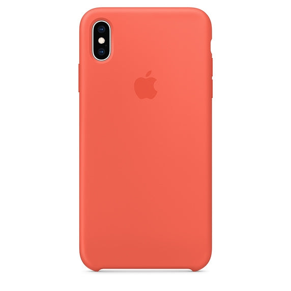 Apple Silicone Case for iPhone X/XS (Nectarine)