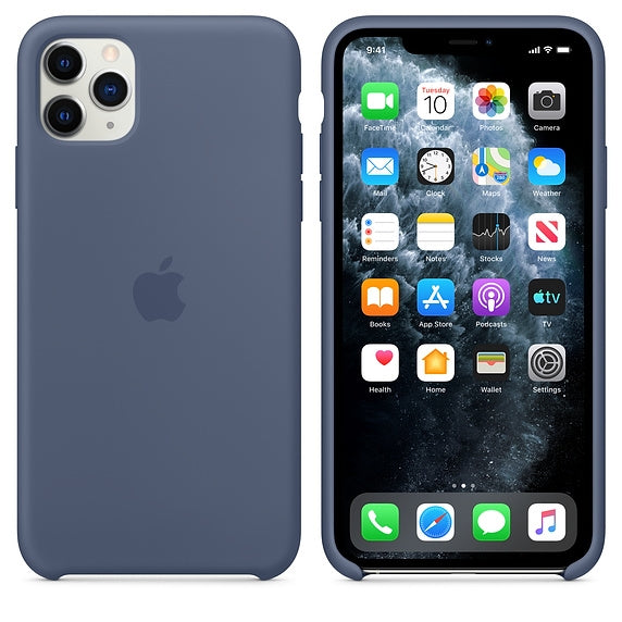Apple Silicone Case for iPhone 11 Pro Max (Alaskan Blue)