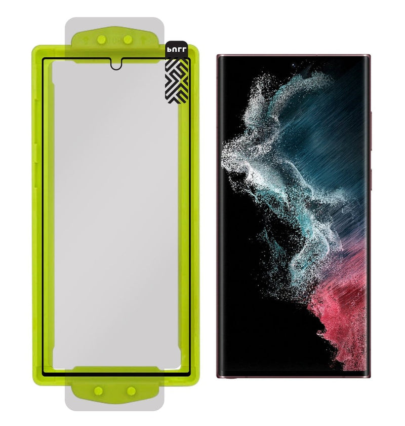 Fortress Contour Curved Tempered Glass Screen Protector for Samsung S22 Ultra