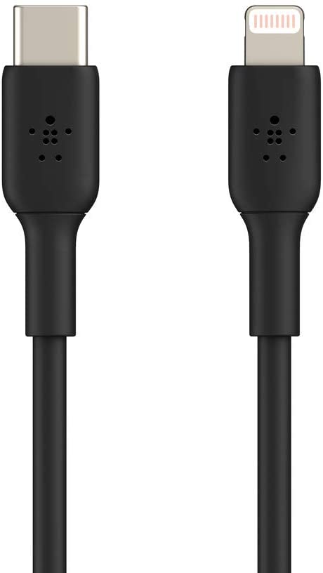 Belkin 3ft Boost Up Charge Lightning to USB-C Cable (Black)