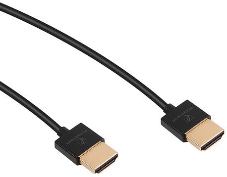 Pearstone Ultra-Thin High-Speed HDMI Cable with Ethernet (6ft)