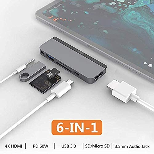 HyperDrive USBC Hub Adapter 6-in-1 Dongle
