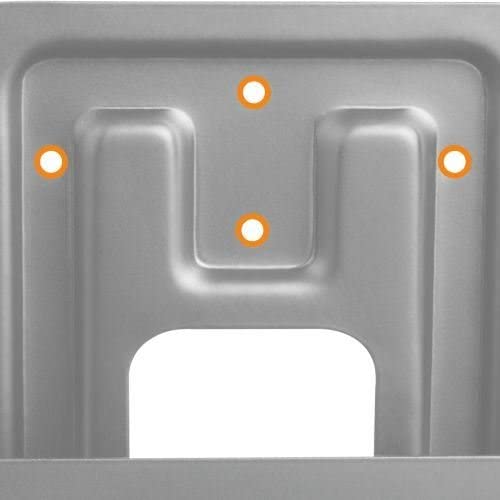 Mount Plus MP-APM-06-01 Streaming Media Player Wall Mounting Bracket for Most Small Devices Up to 11 lbs. - Apple TV, Roku, Fire TV, Sonos Port (Narrow)