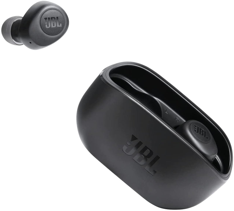 JBL Vibe 100TWS In-Ear Sound Isolating Truly Wireless Headphones (Black)