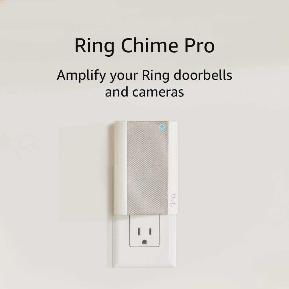 Ring Chime Pro WiFi Extender and Chime for Ring Devices