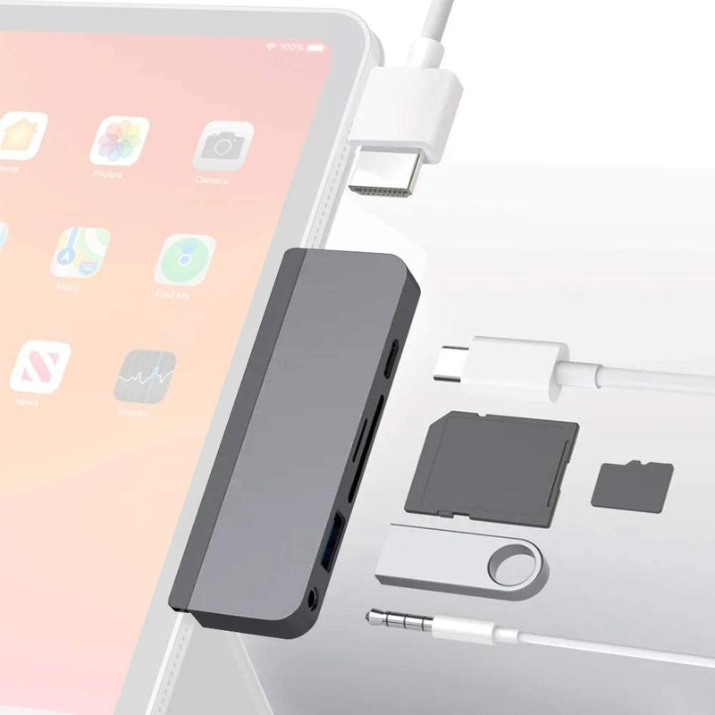 HyperDrive USBC Hub Adapter 6-in-1 Dongle