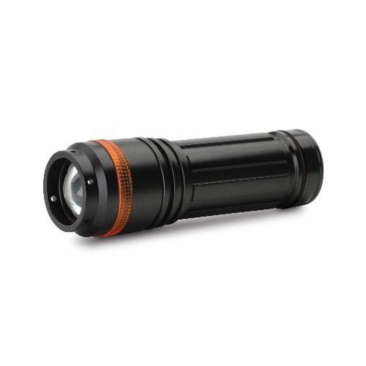 Cyclops 80-Lumen High-Output LED Flashlight with Strobe Light