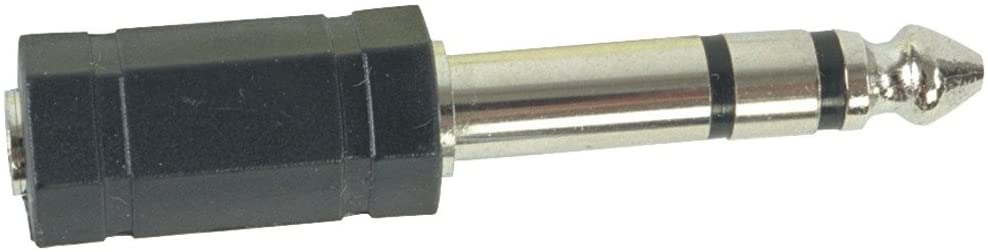 RCA Stereo 1/4" Plug to 3.5mm Jack Adapter