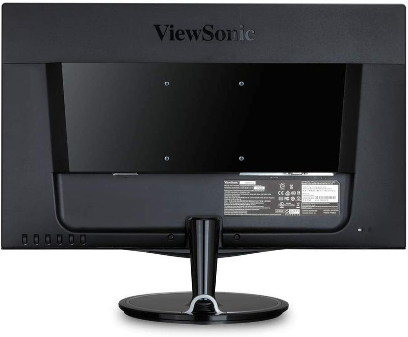ViewSonic VX2757-MHD 27 Inch 75Hz 2ms 1080p Gaming Monitor with FreeSync Eye Care HDMI and DP, Black