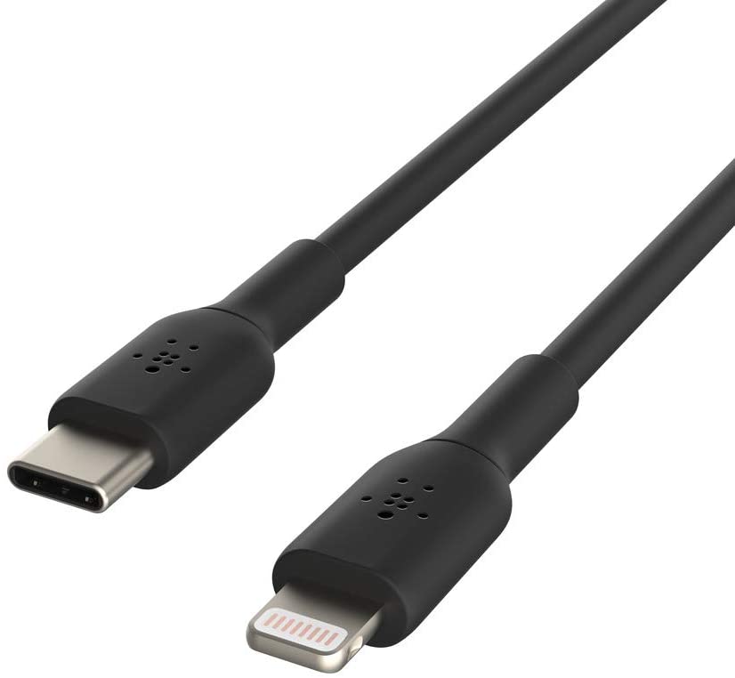 Belkin 3ft Boost Up Charge Lightning to USB-C Cable (Black)