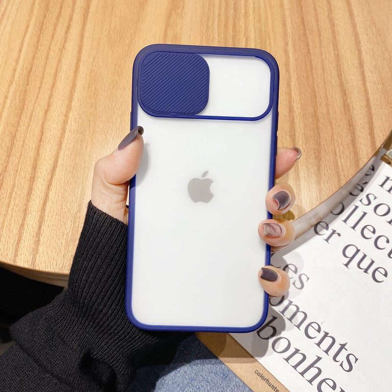 Slide Camera Lens Protection Shockproof Phone Case for iPhone 11 Pro Max