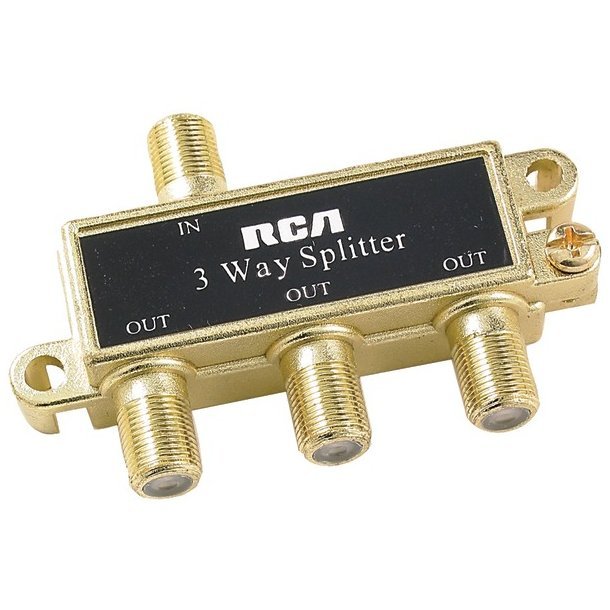 RCA Video 3-Way Splitter