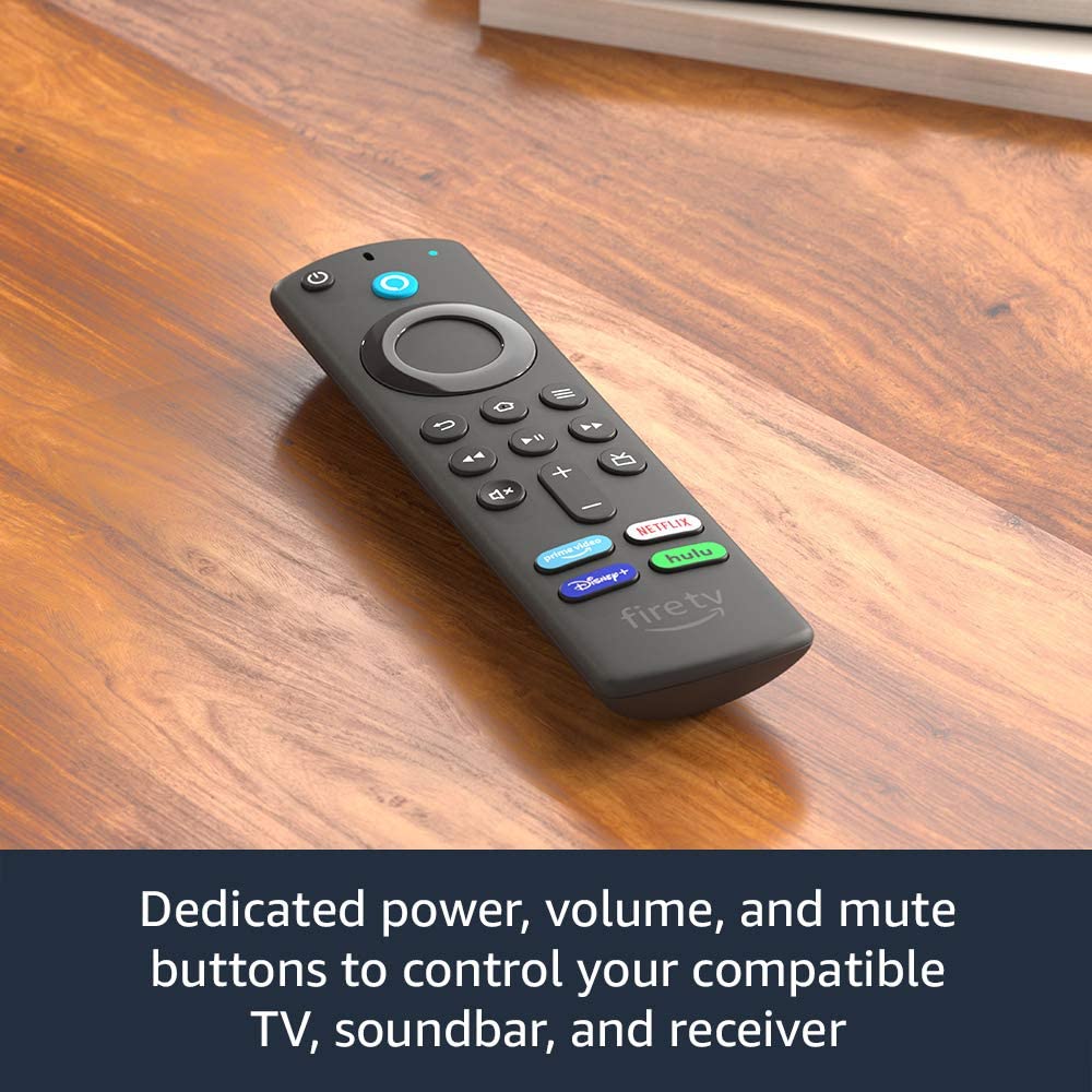 Amazon Fire TV Alexa Voice Remote w/ TV Controls (3rd Gen)