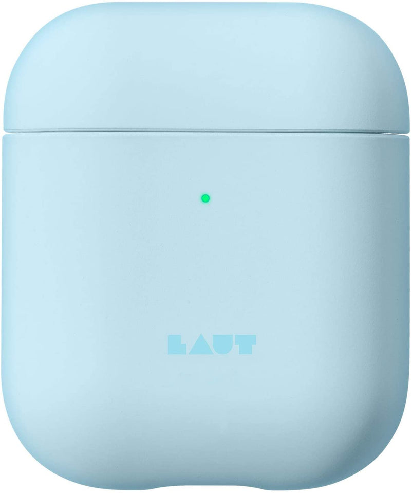 LAUT - Huex Pastels for AirPods 1 & 2 Charging Case | Silky Rubber Finish | Ultra Lightweight | Front LED Visible
