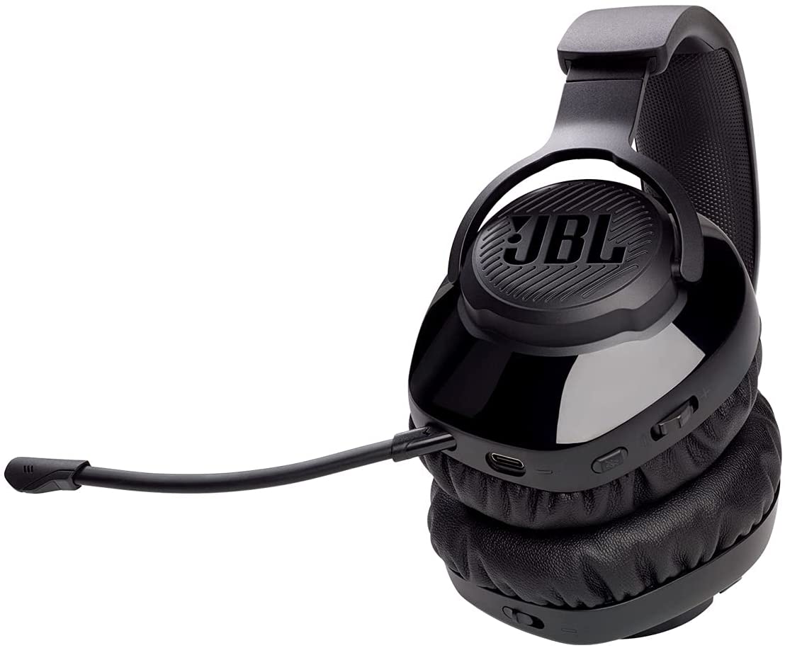 JBL Quantum 350 Wireless PC Gaming Headset with Detachable Boom mic