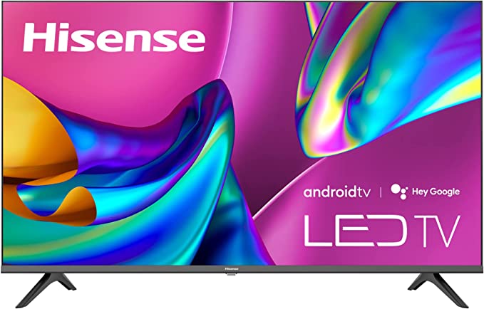 Hisense 43A4H 43" Smart Android TV Chromecast Built-in, Alexa Compatibility (2022 New Model)