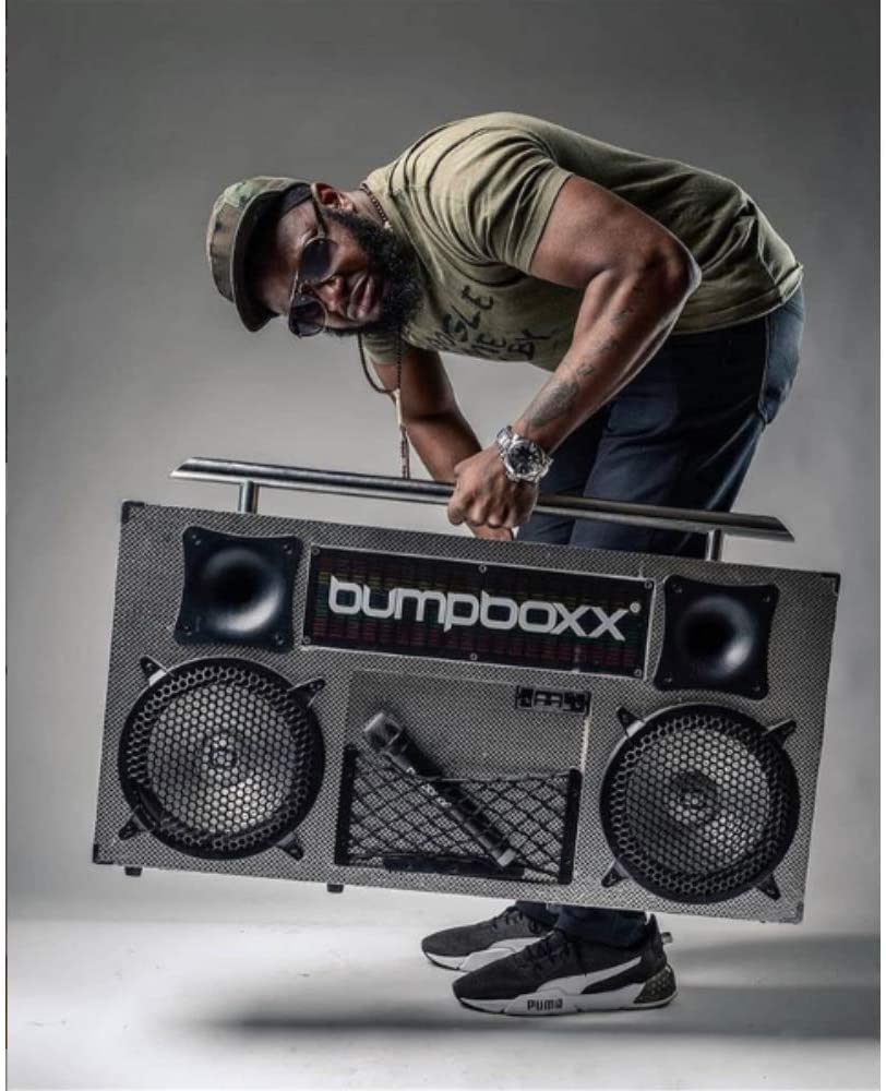 Bumpboxx Freestyle V3S Bluetooth Boombox - BBG Black Graffiti