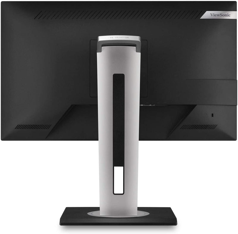 ViewSonic VG2455-2K 24 Inch IPS 1440p Monitor with USB 3.1 Type C HDMI DisplayPort and 40 Degree Tilt Ergonomics for Home and Office,Black