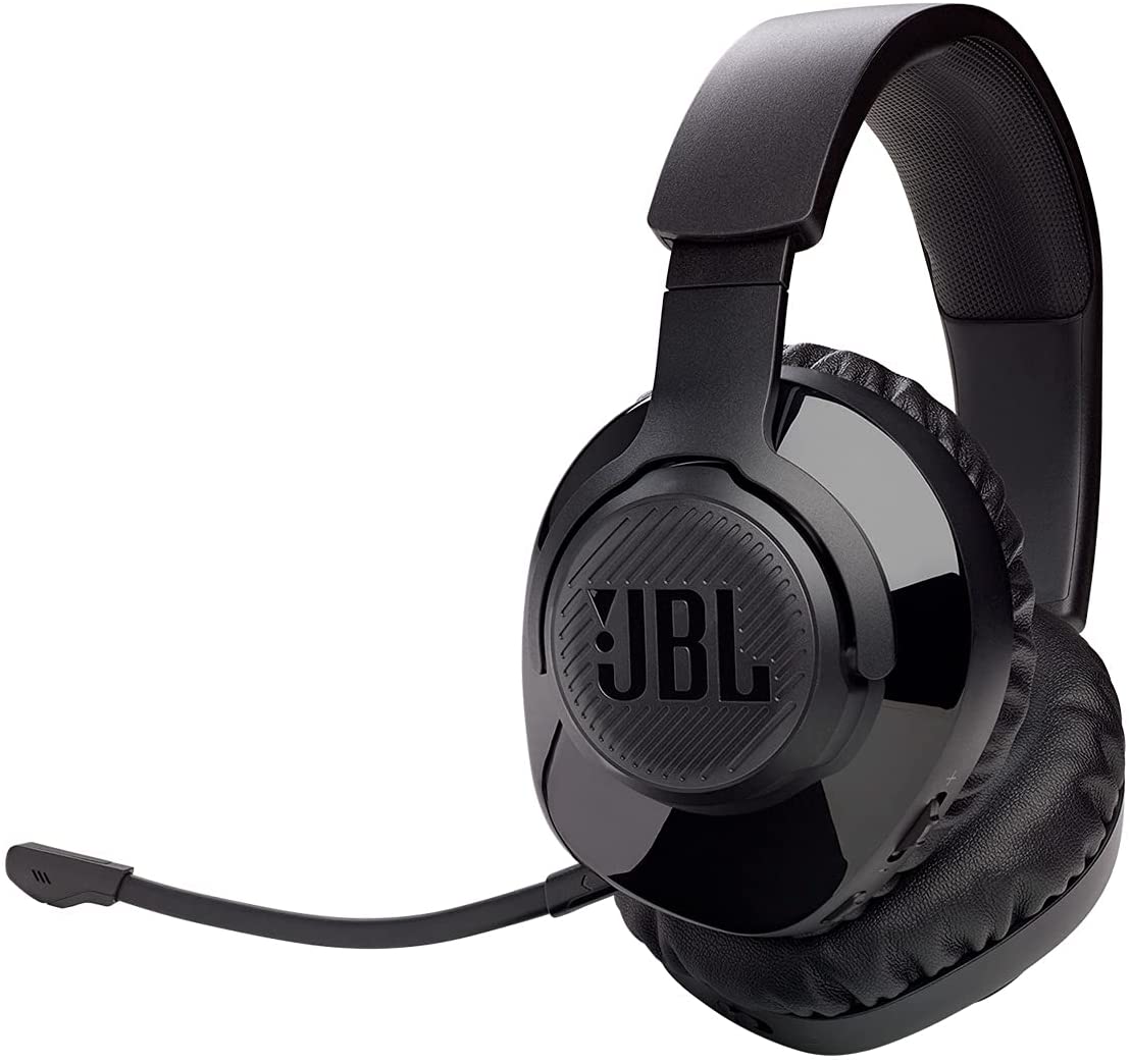 JBL Quantum 350 Wireless PC Gaming Headset with Detachable Boom mic