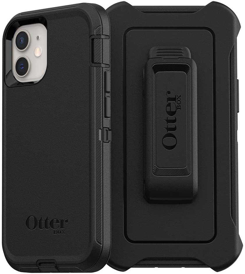 OtterBox Defender Case for iPhone 12 Mini (Black)