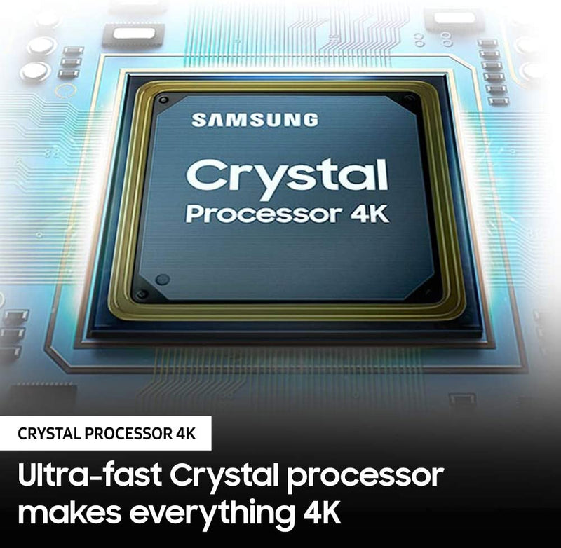 Samsung AU8000 55" Class HDR 4K Crystal UHD Smart LED TV (2021)