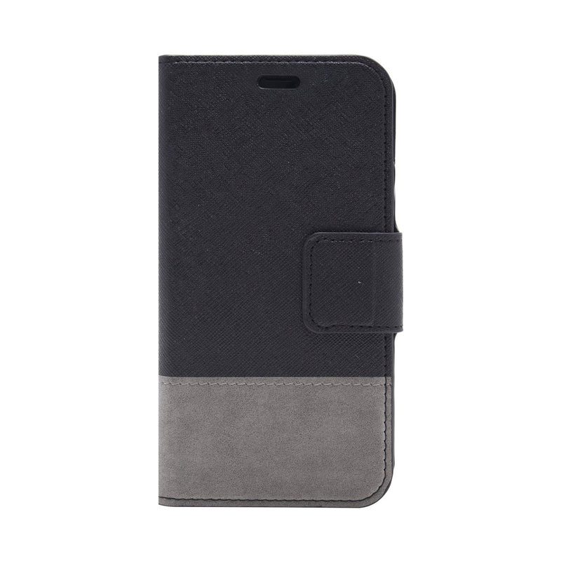 CaseCo Inc. Detachable RFID Magnetic Wallet Folio Case for iPhone X (Black/Grey)