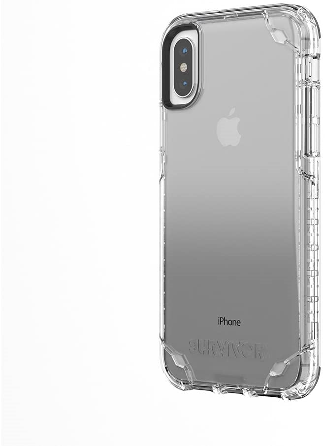 Griffin Survivor Strong Case for iPhone X/XS (Clear)