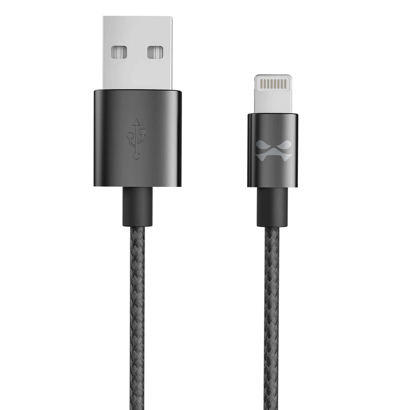 Ghostek NRGline Lightning to USB 10ft Cable (Black)
