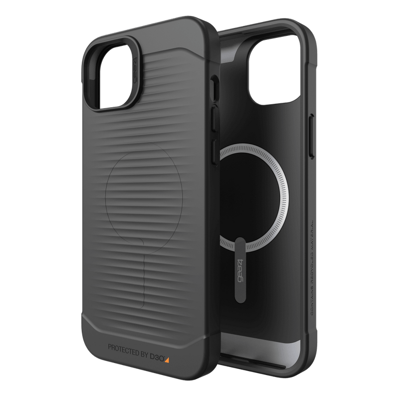 Gear4 Havana Case for iPhone 14 Plus With MagSafe (Black)