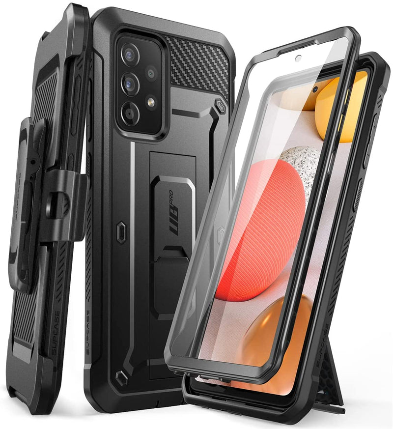 SUPCASE Unicorn Beetle Pro Series Case for Samsung Galaxy A53 5G (2022), Full-Body Rugged Belt-Clip & Kickstand Case with Built-in Screen Protector (Black)