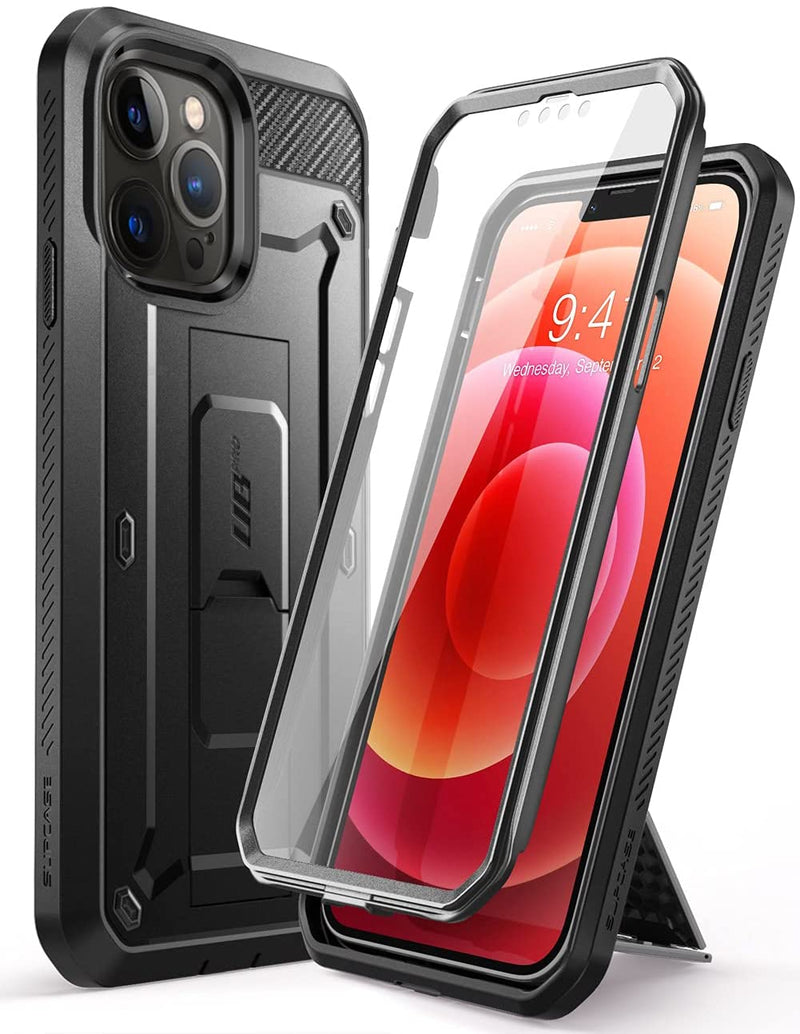 Supcase Unicorn Beetle Pro Holster Case for iPhone 13 Pro (Black)