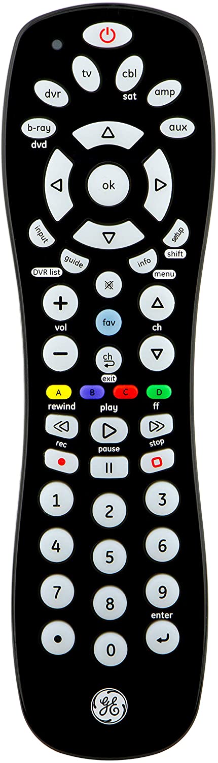 GE 6-Device Universal Remote