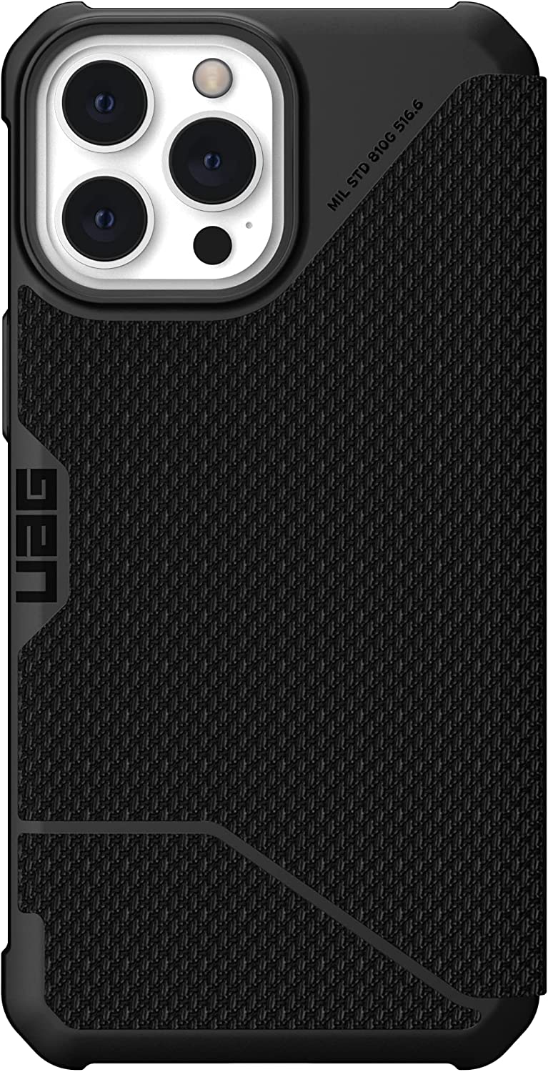 Urban Armor Gear Apple iPhone 13 Pro Metropolis LT MagSafe Case (Kevlar Black)