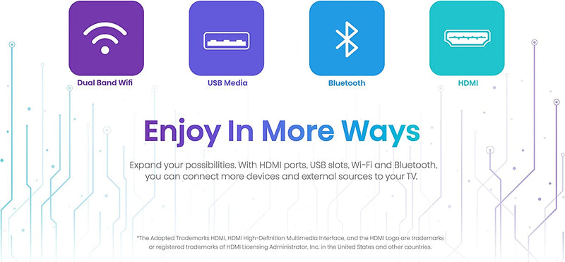 Hisense 43A4H 43" Smart Android TV Chromecast Built-in, Alexa Compatibility (2022 New Model)