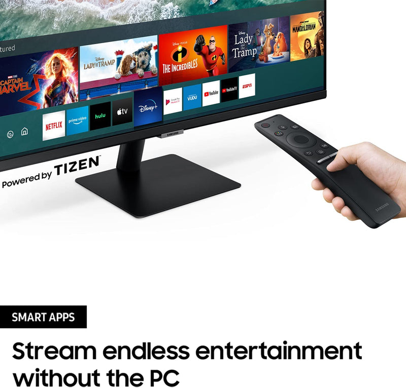 Samsung M5 27 Inch FHD Smart Computer Monitor with Speakers