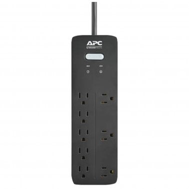 APC 8-Outlet SurgeArrest® Home/Office Series Surge Protector (6ft Cord)