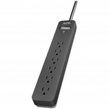 APC 6-Outlet SurgeArrest® Essential Series Surge Protector (15ft Cord)