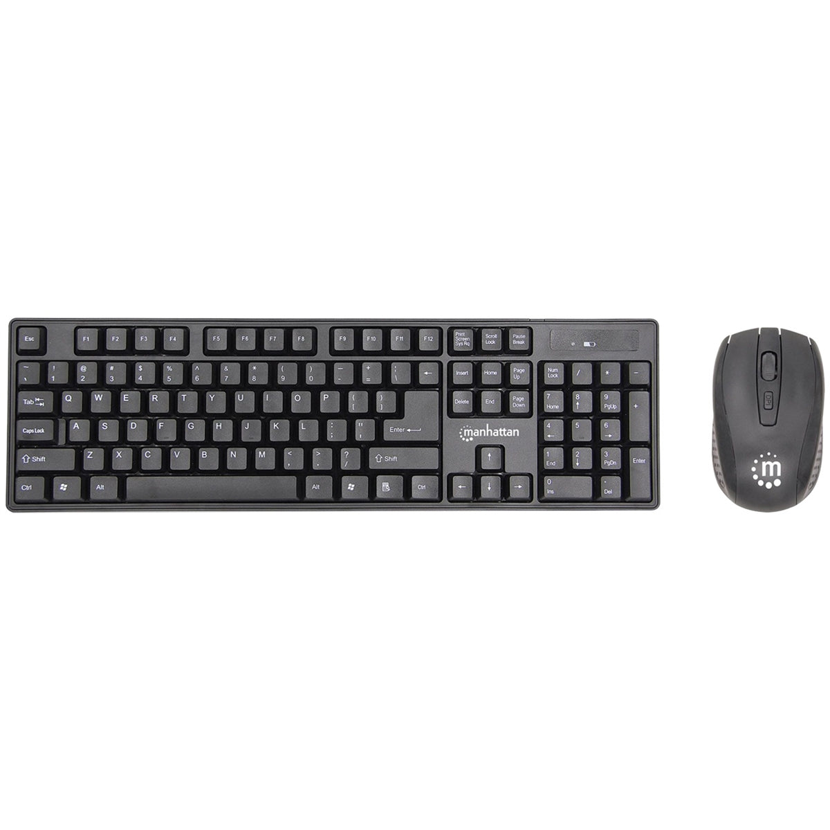 Manhattan Wireless Keyboard & Optical Mouse Set