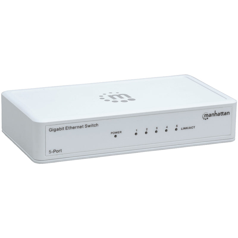 Manhattan Gigabit Ethernet Switch (5 Port)