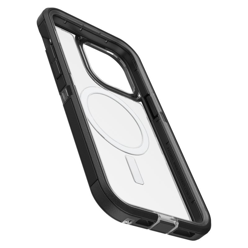 OtterBox Defender XT MagSafe Clear Case for Apple iPhone 14 Pro Max (Black Crystal)