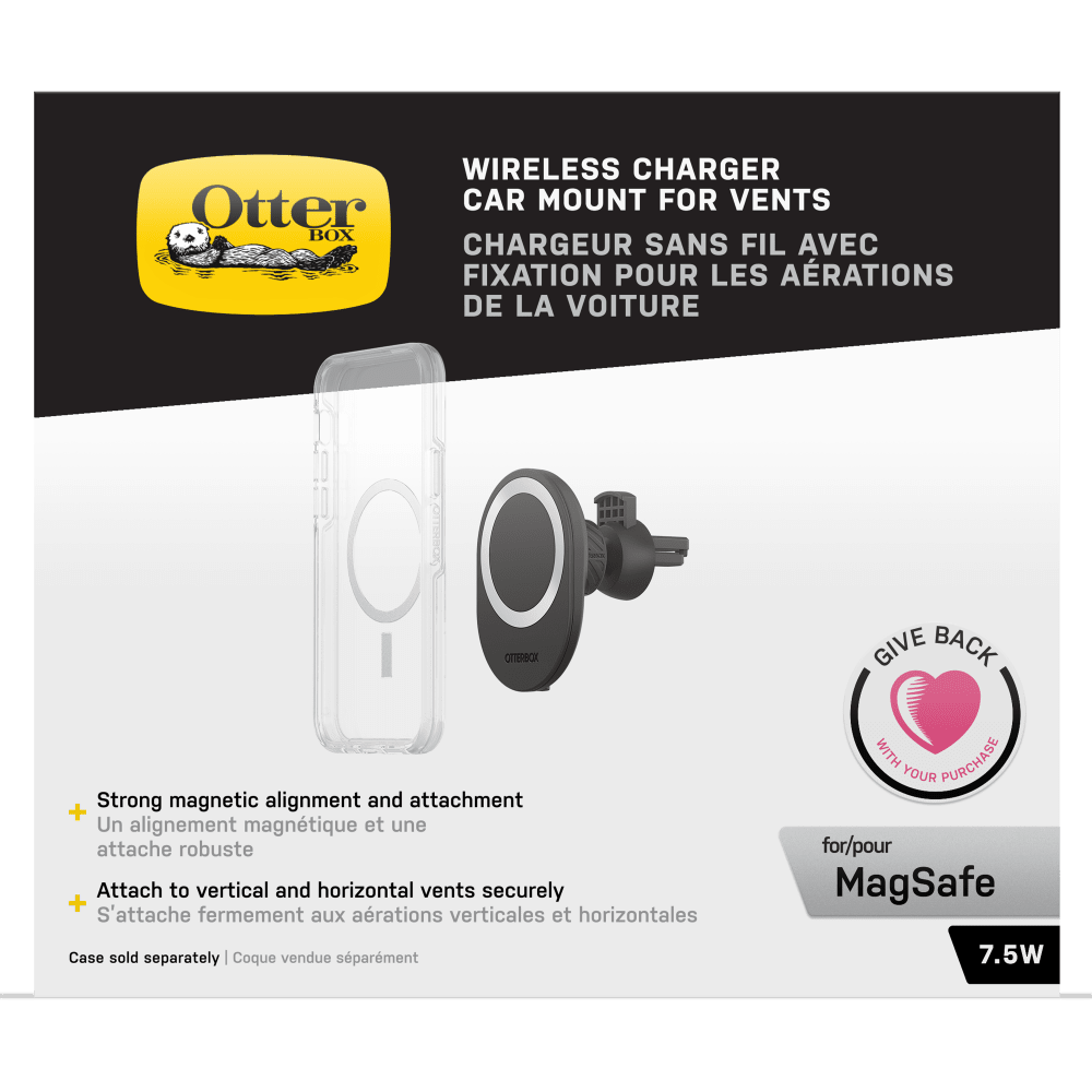 OtterBox Car Vent Mount Charger for MagSafe - Radiant Night