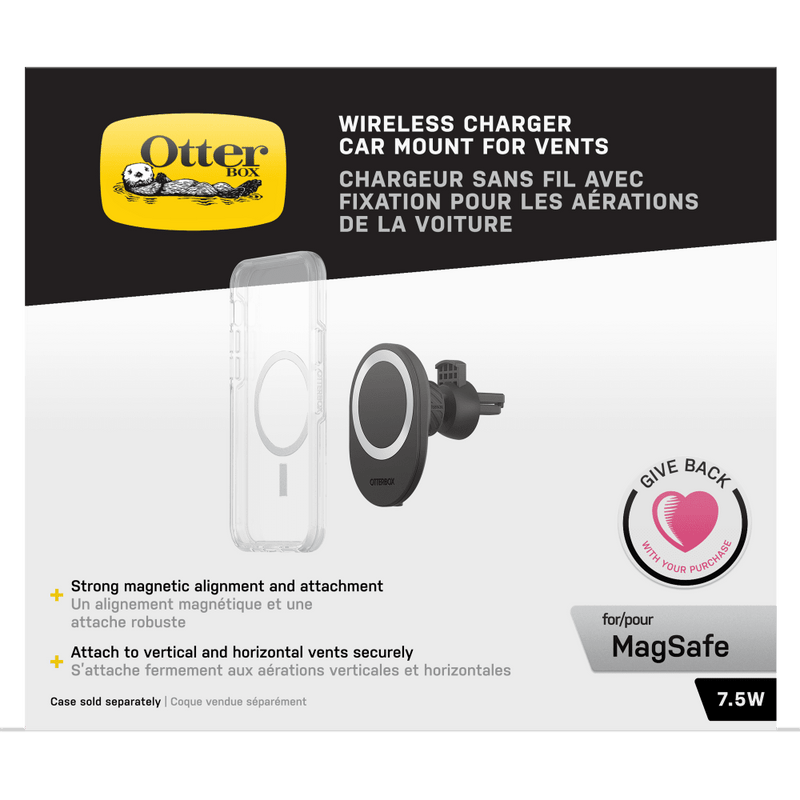 OtterBox Car Vent Mount Charger for MagSafe - Radiant Night
